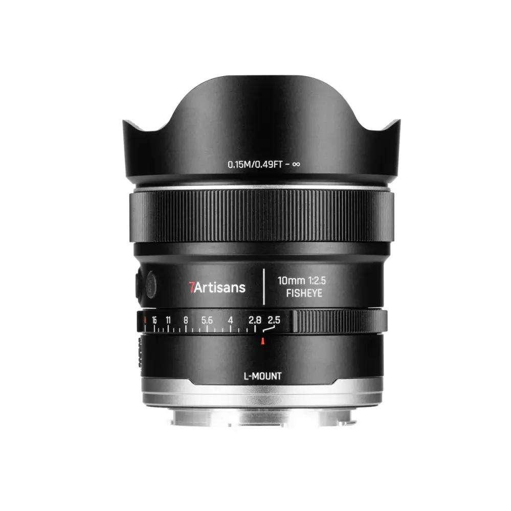  7Artisans AF 10mm f/2.5 MAX kalansilmäobjektiivi Leica L:lle Kamda – nopea toimitus ja turvallinen verkkokauppa