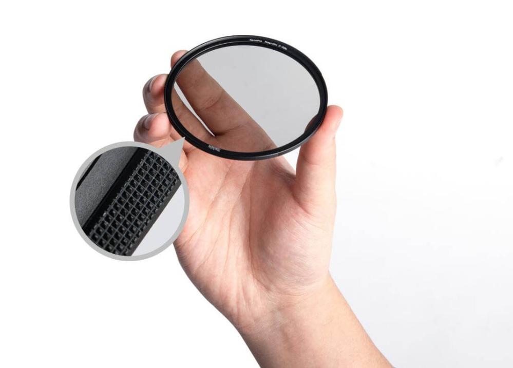  Haida NanoPro magneettinen pyöröpolarisaatiosuodin adapterirenkaalla