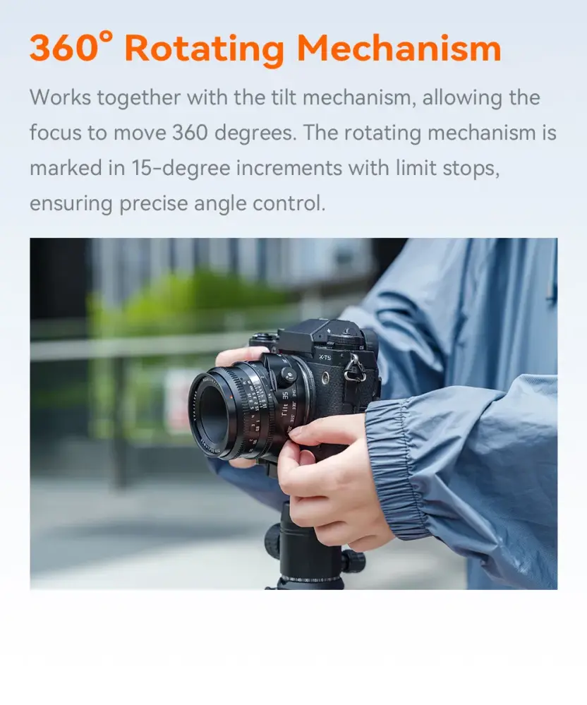  TTArtisan Tilt 35mm f/1,4 för Nikon Z (APS-C)