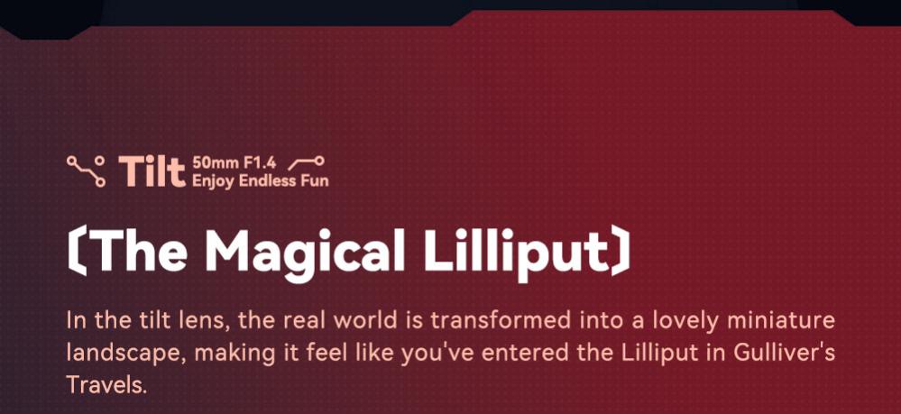  TTArtisan Tilt 50 mm f/1,4 Canon RF -objektiivi (täyskenno)