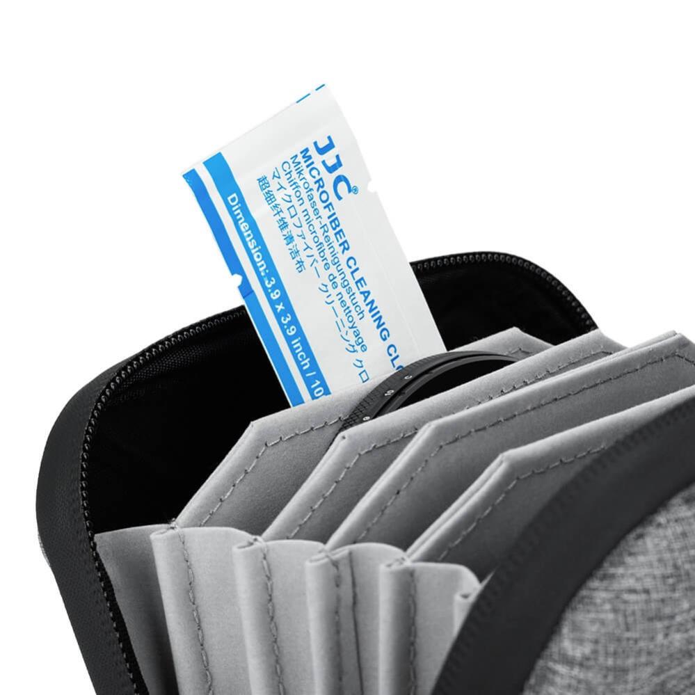  JJC suodatinkotelo/laukku 4 suodattimelle, enintään 95 mm