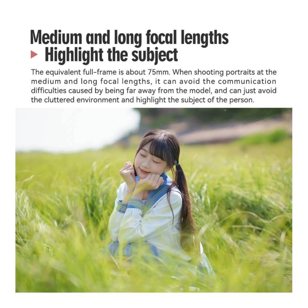  TTArtisan 50mm f/0,95 Fujifilm X -kameroille (APS-C)