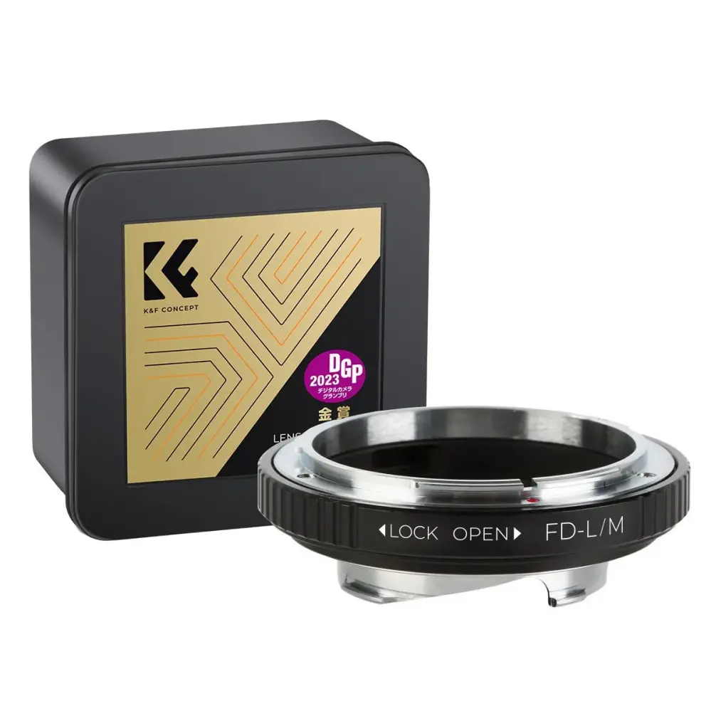  K&F Concept objektiivisovitin Canon FD -objektiiveille Leica M -kamerarungoille Kamda – nopea toimitus ja turvallinen verkkokauppa