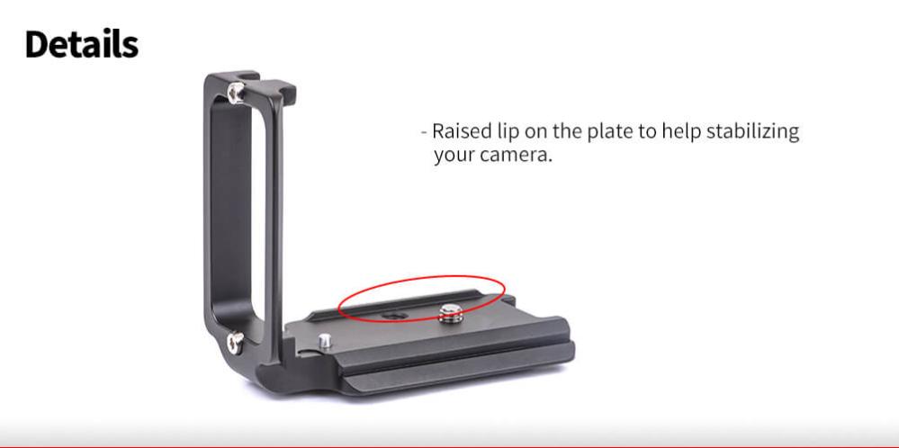  Sunwayfoto L-Bracket för Fujifilm X-T3