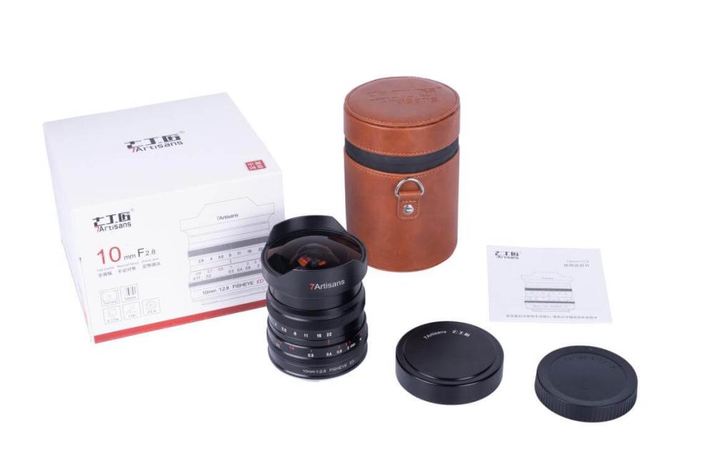  7Artisans 10mm f/2,8 Fisheye Leica L -täyskennoille
