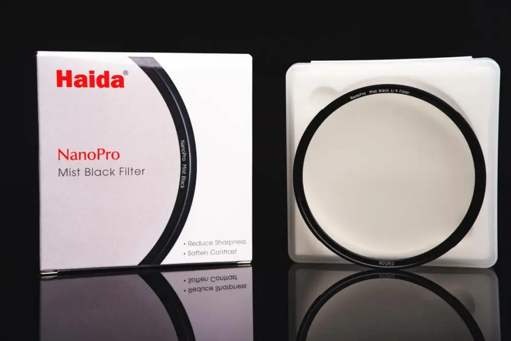  Haida NanoPro Mist Black 1/4 -suodatin – elokuvallinen ilme & pehmeämpi valo