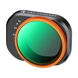  K&F Concept Variabelt ND-filter ND2-ND32 1-5 stopp f&ouml;r DJI Mini 4 Pro
