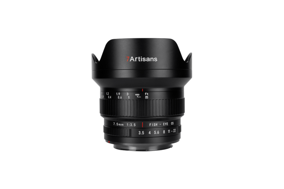  7Artisans 7.5mm f/3,5 Fisheye för Canon (DSLR)