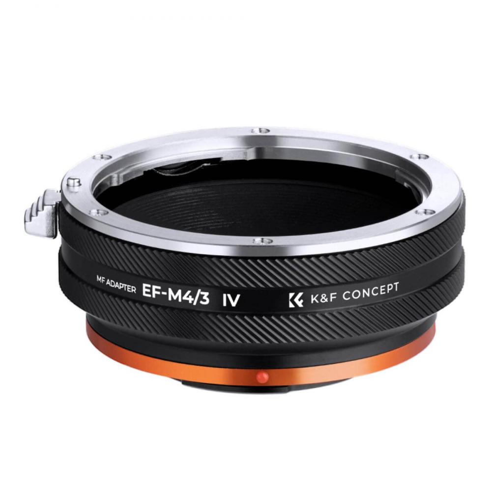  K&F Concept Objektivadapter IV Pro till Canon EF-objektiv för Micro 4/3