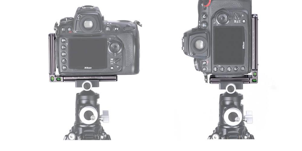  Sunwayfoto L-Bracket universal för systemkameror Arca Swiss QD-hål