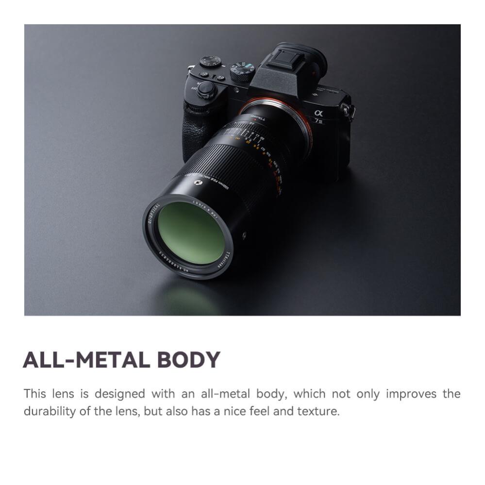  TTArtisan 100mm f/2,8 Makro 2x Fujifilm GFX -kameroille