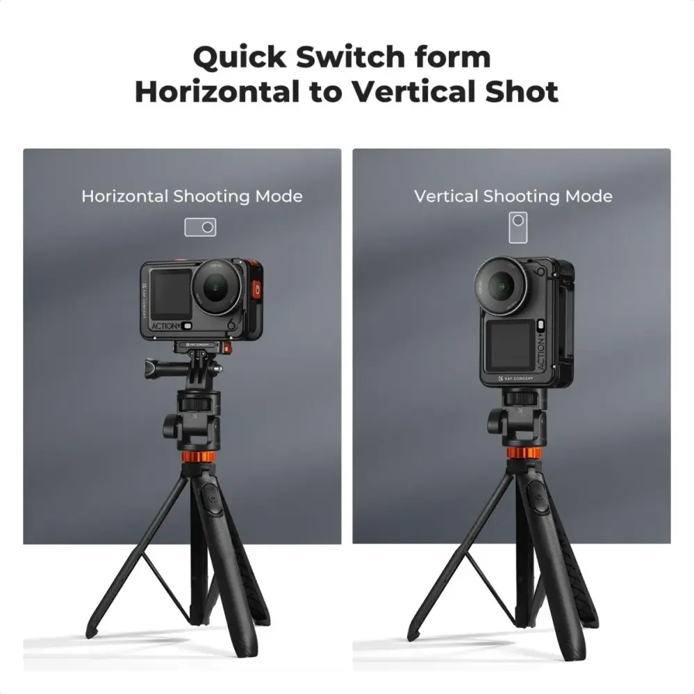  K&F Concept kamerakehikko DJI Osmo Action 6:lle Kamda – nopea toimitus ja turvallinen verkkokauppa