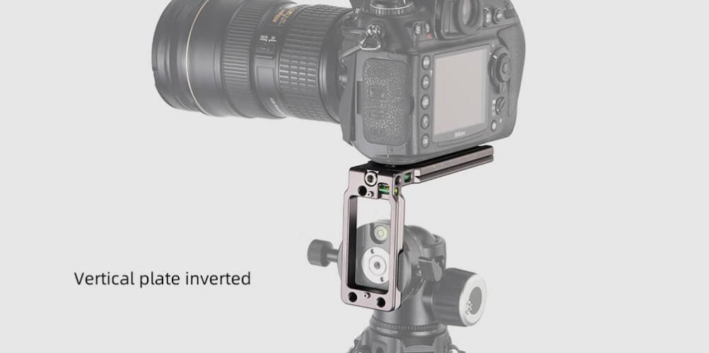  Sunwayfoto L-Bracket universal för systemkameror Arca Swiss QD-hål