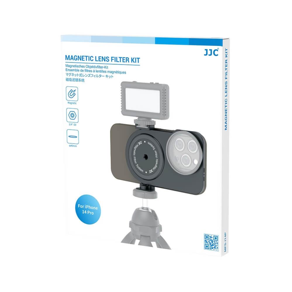 JJC magneettinen suodin- ja vastavalosuoja-setti iPhone 14 Pro