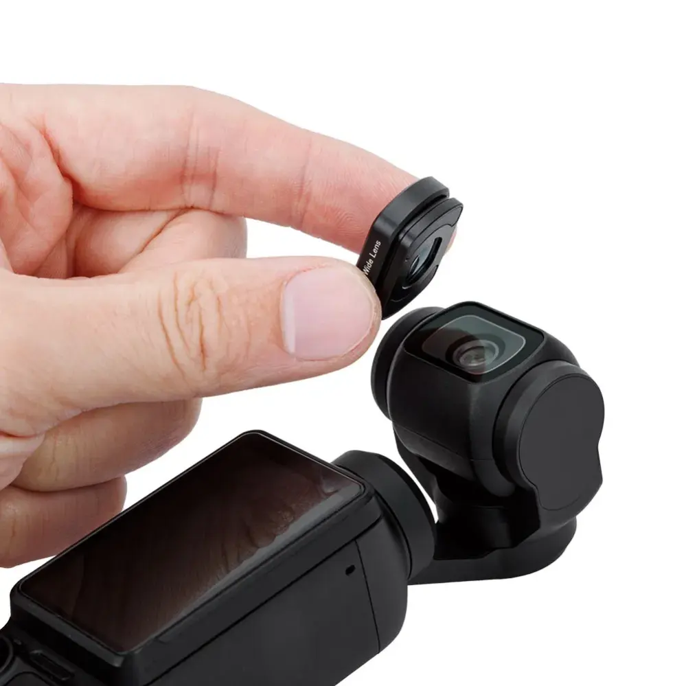  JJC F-DP3WA 0.72x laajakulmalinssi DJI Osmo Pocket 3:lle Kamda – nopea toimitus ja turvallinen verkkokauppa