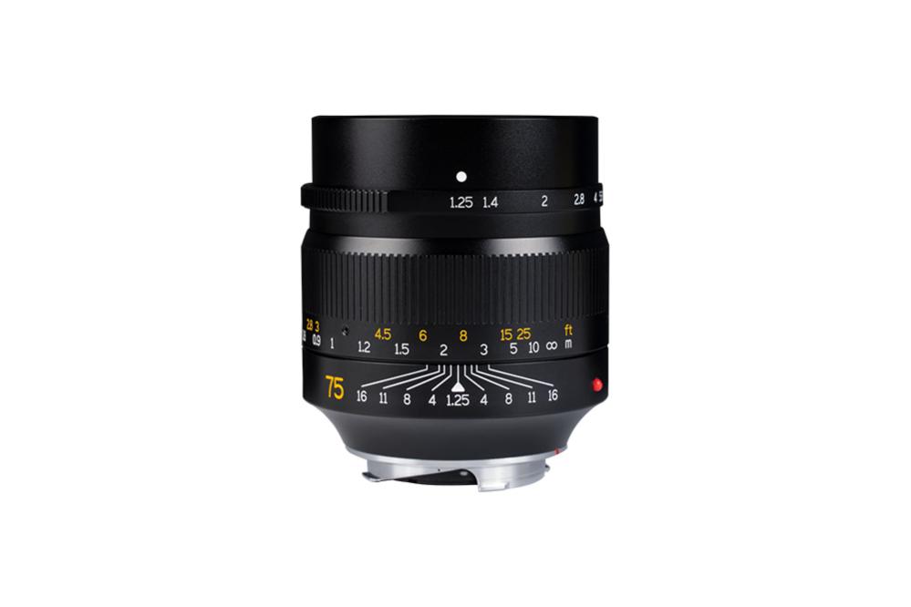 7Artisans 75mm f/1,25 objektiivi Leica M -kameroille