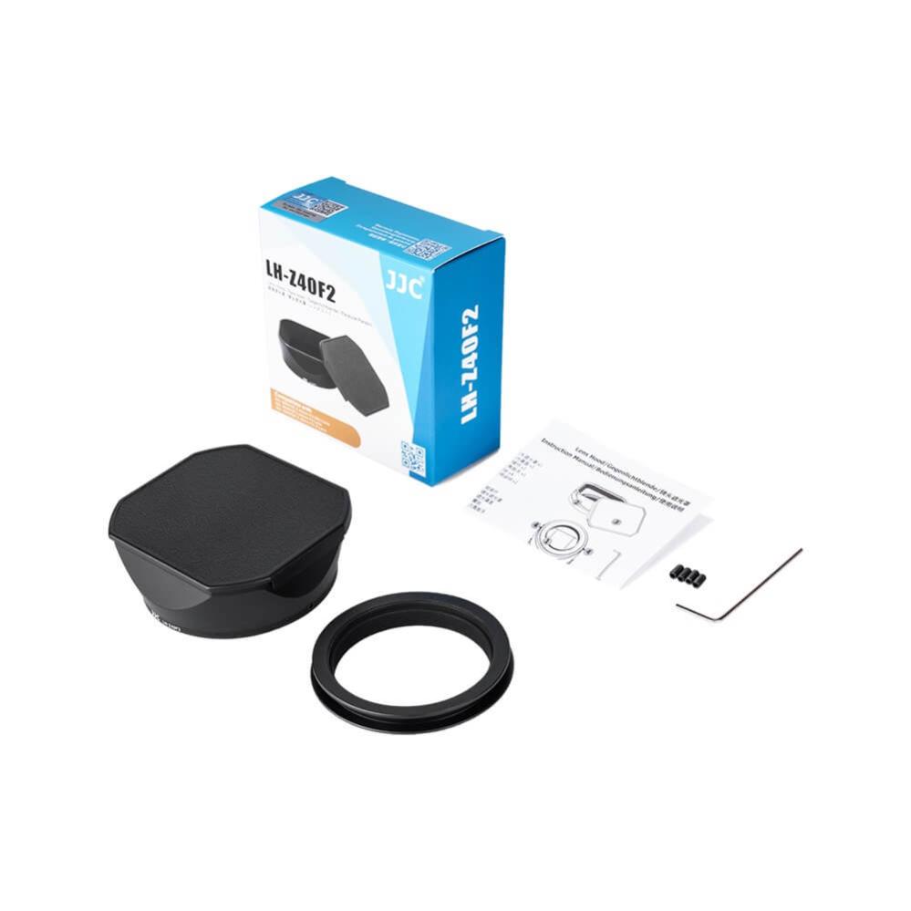  JJC Motljusskydd & lock för Nikon Nikkor Z 40mm f/2