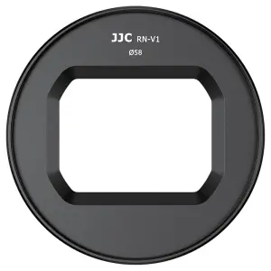  JJC 2 i 1 Filteradapter 58mm & objektivlock f&ouml;r Canon PowerShot V1