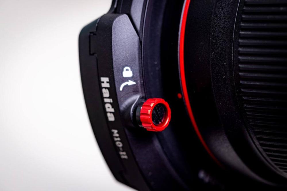  Haida M10-II suodatinpidike valosuojalla 100 mm suodattimille