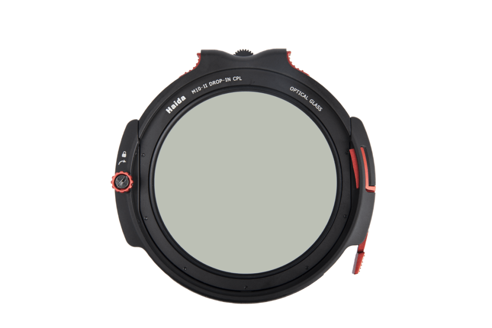  Haida M10-II suodatinpidike valosuojalla 100 mm suodattimille
