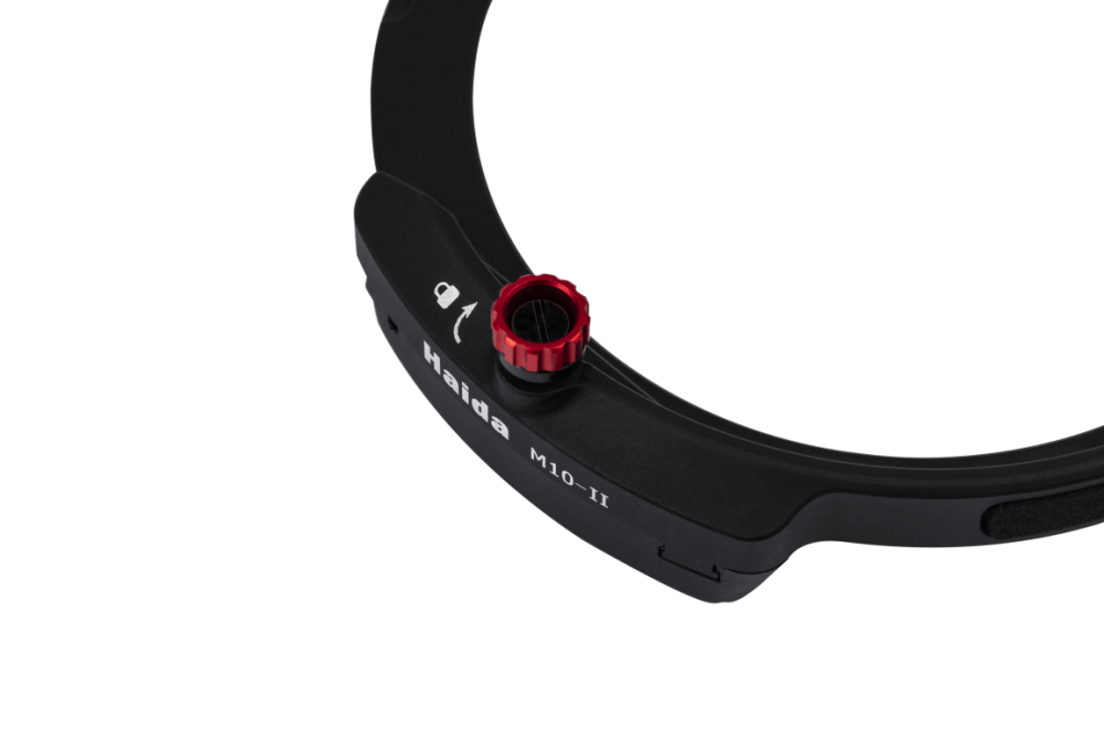  Haida M10-II suodatinpidike valosuojalla 100 mm suodattimille