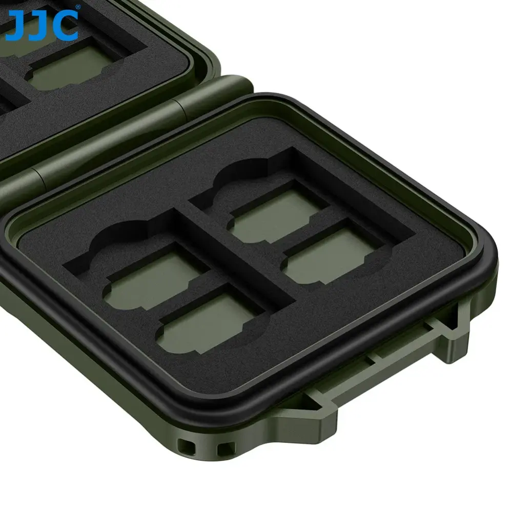  JJC MCR-ST12 muistikorttikotelo 4 SD- & 8 microSD-kortille Kamda – nopea toimitus ja turvallinen verkkokauppa