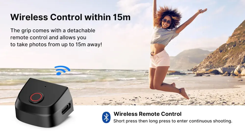  Ulanzi MA35 Bluetooth Mobilgrepp med MagSafe