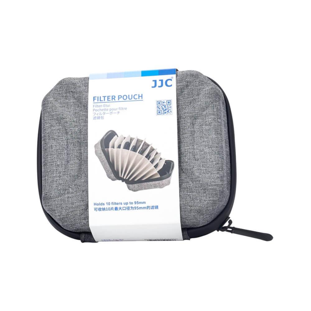  JJC suodatinkotelo/laukku 10 suodattimelle, enintään 95 mm