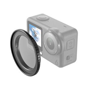  Puluz alumiininen suodatinpidike DJI Osmo Action 6 -kameraan &ndash; 49 mm Kamda &ndash; nopea toimitus ja turvallinen verkkokauppa