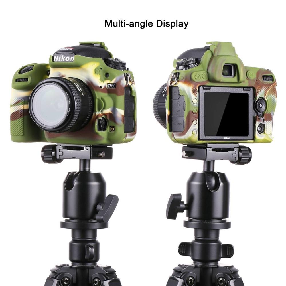  Puluz Silikonfodral för Nikon D750 Kamouflage