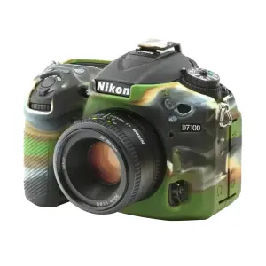  Puluz Silikonfodral f&ouml;r Nikon D7200 /D7100 Kamouflage Kamda &ndash; nopea toimitus ja turvallinen verkkokauppa