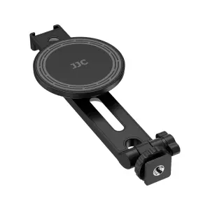  JJC MS-CS2 &ndash; Magneettinen puhelinteline salamakenk&auml;&auml;n ja jalustaan