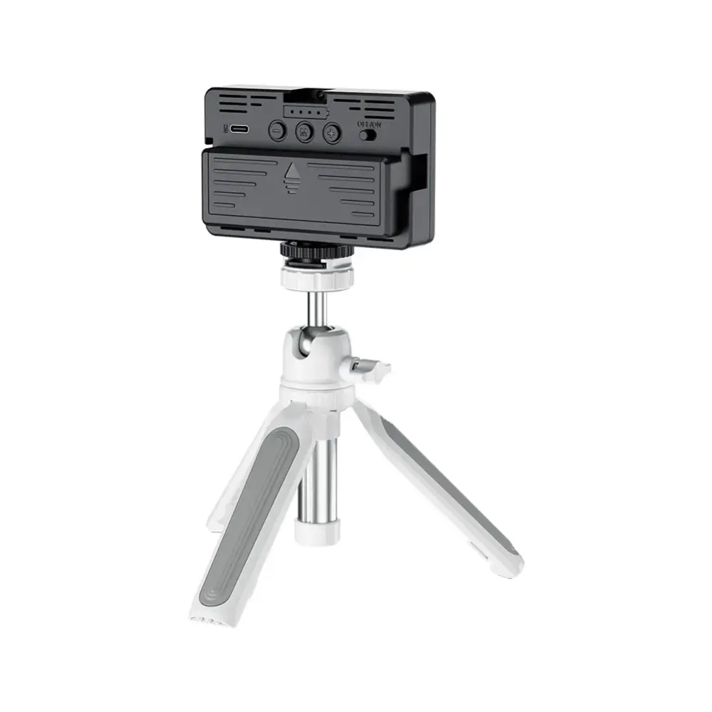  JJC TP-T1 WHITE – Kombinerat handgrepp och ministativ för vlogg och selfie