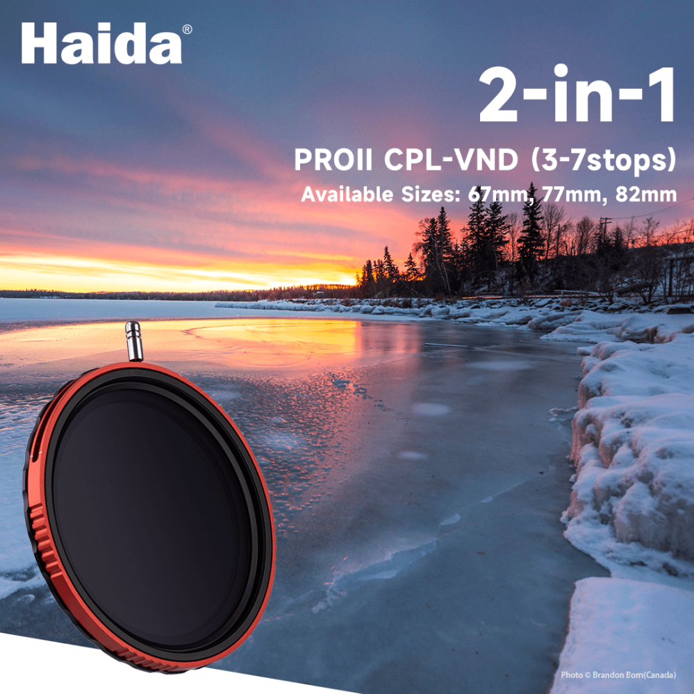  Haida CPL-VND 3–7 askelta – säädettävä hybridisuodin polarisaatiolla