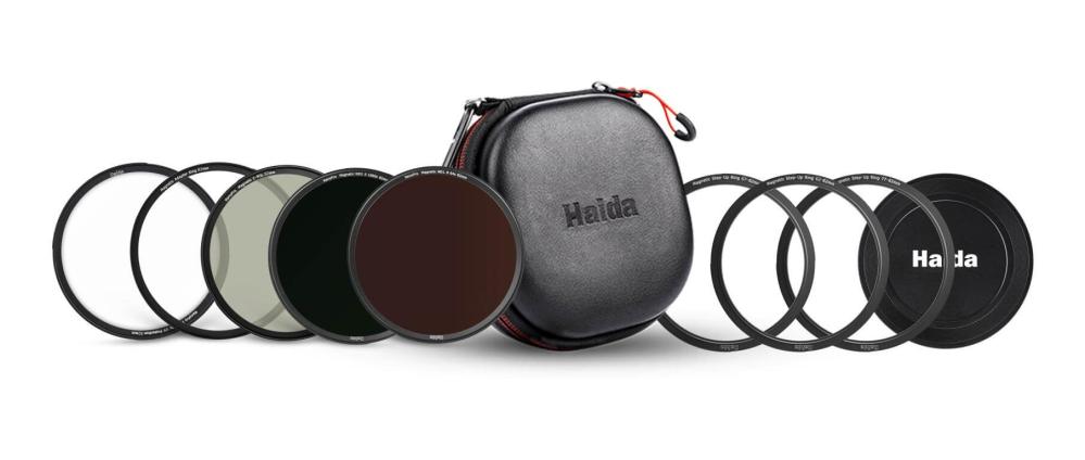  Haida NanoPro 82mm magneettinen suodatinsetti ND1000 ND64 CPL UV 3x Step-Up