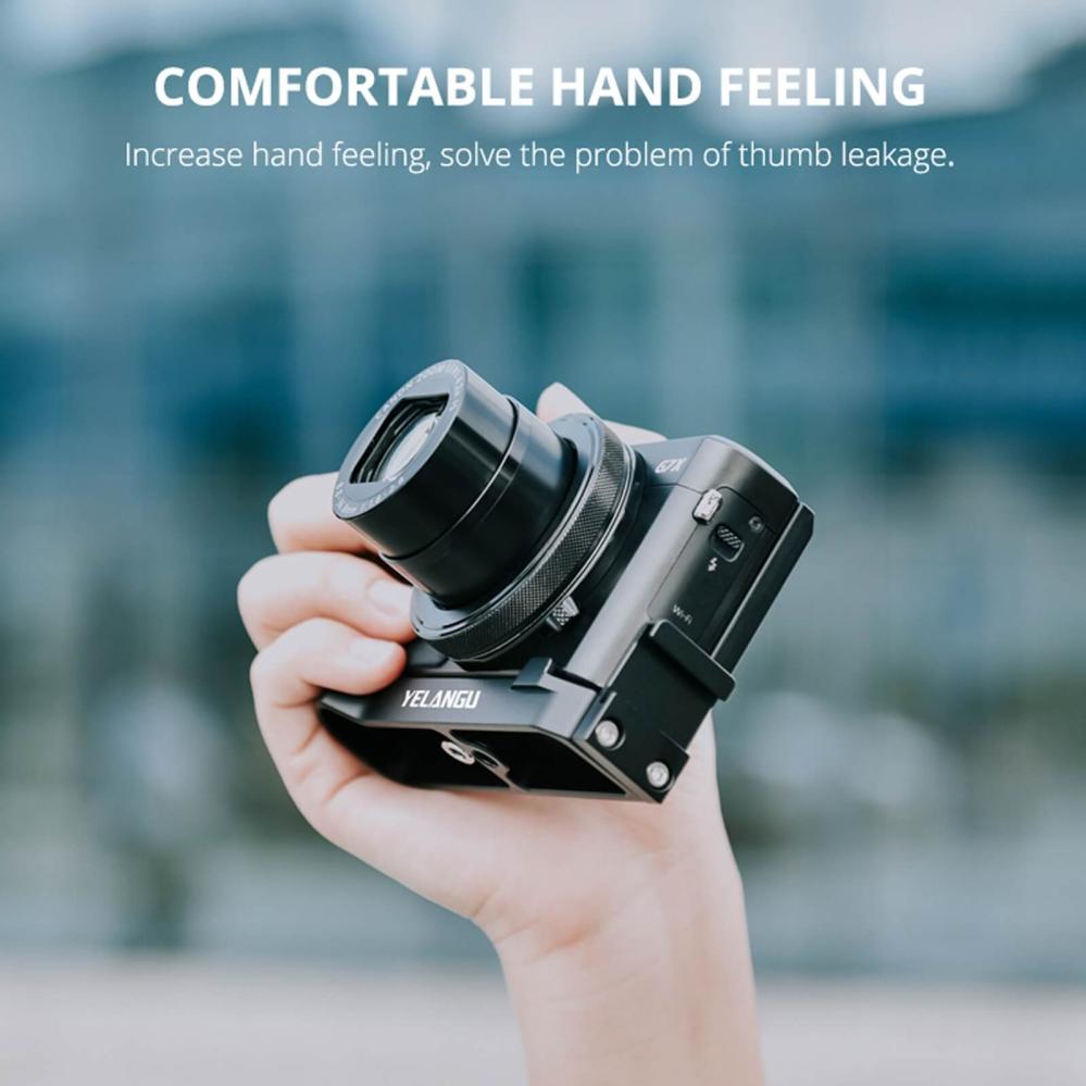  Yelangu Bracket för Canon PowerShot G7X2/ G7X23