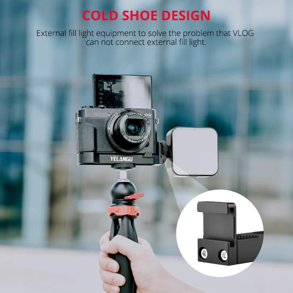  Yelangu Bracket för Canon PowerShot G7X2/ G7X23