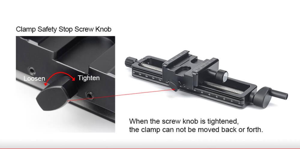  Sunwayfoto MFR-150S Makrosläde/fokuseringsskena med hög precision