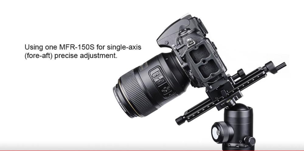  Sunwayfoto MFR-150S Makrosläde/fokuseringsskena med hög precision