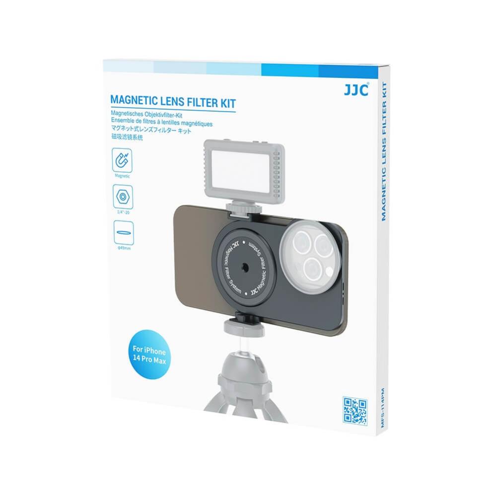  JJC magneettinen suodin- ja vastavalosuoja-setti iPhone 14 Pro Max