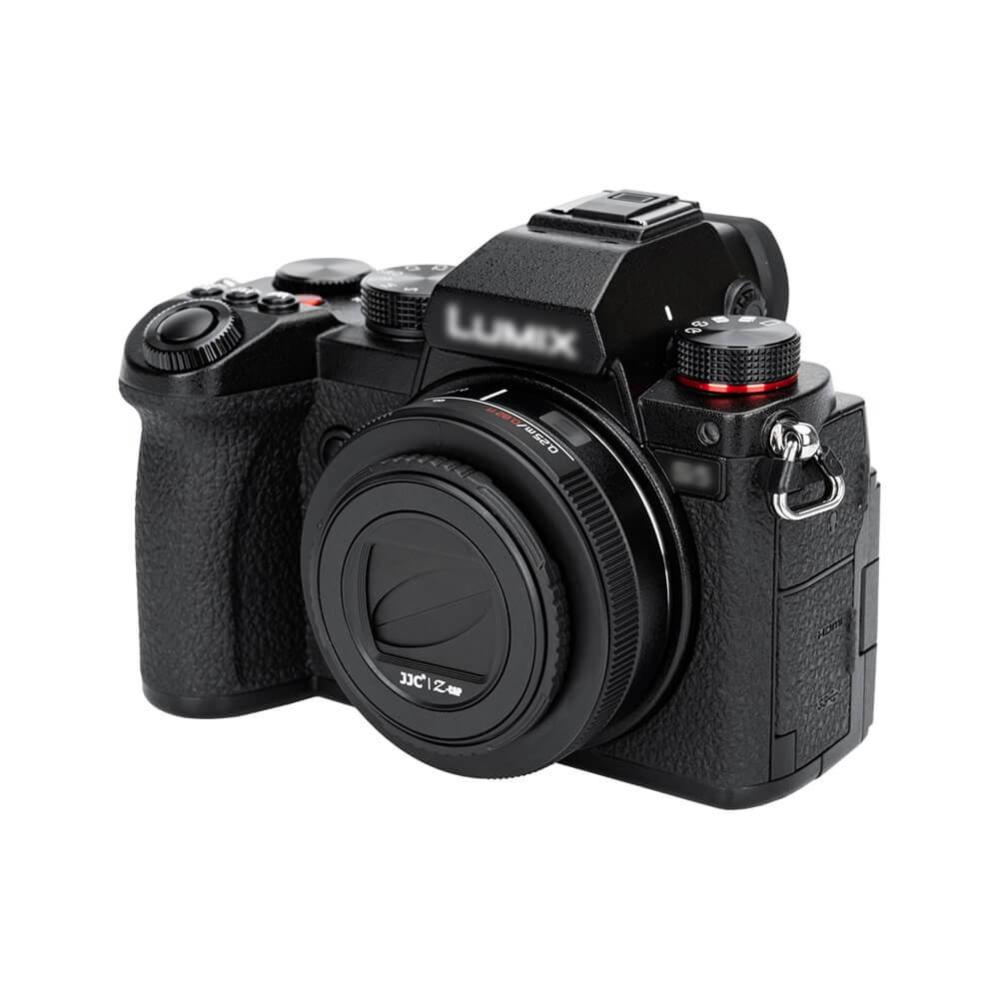  JJC Objektivlock vridbart för Lumix S 26mm f/8 objektiv (Leica L)