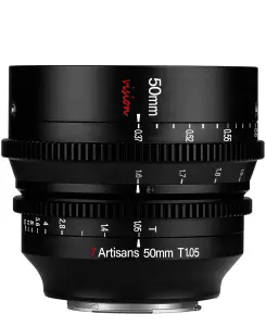  7Artisans 50mm T1,05 Vision Cinema Fujifilm X -kameroille (APS-C)