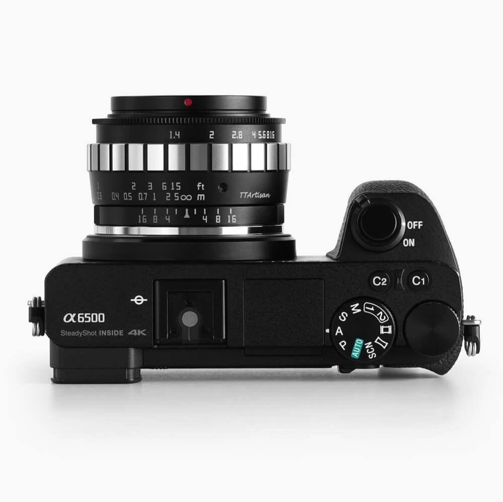  TTArtisan 23mm f/1,4 för Sony E (APS-C) Silver