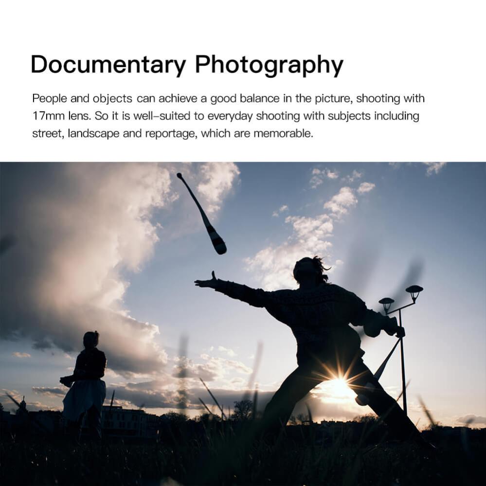  TTArtisan 17mm f/1,4 Vidvinkel för Micro 4/3