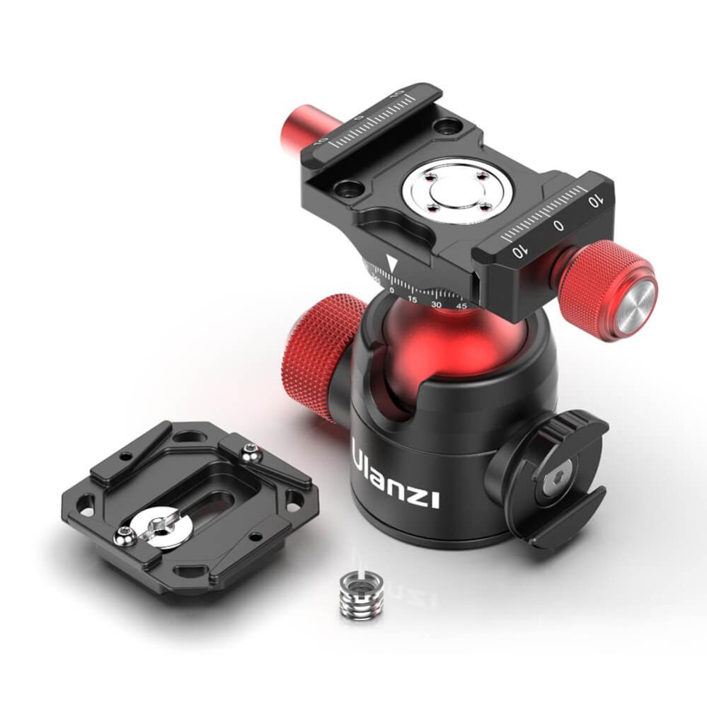  Ulanzi Kulhuvud med panoramaindexering och blixtskofäste