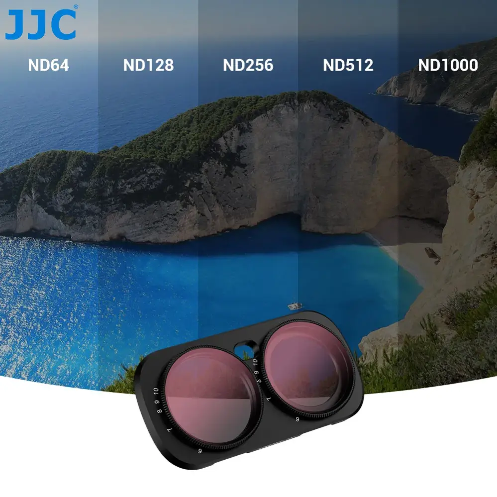  JJC säädettävä ND64-ND1000-suodin Insta360 Luna Ultra -kameraan Kamda – nopea toimitus ja turvallinen verkkokauppa