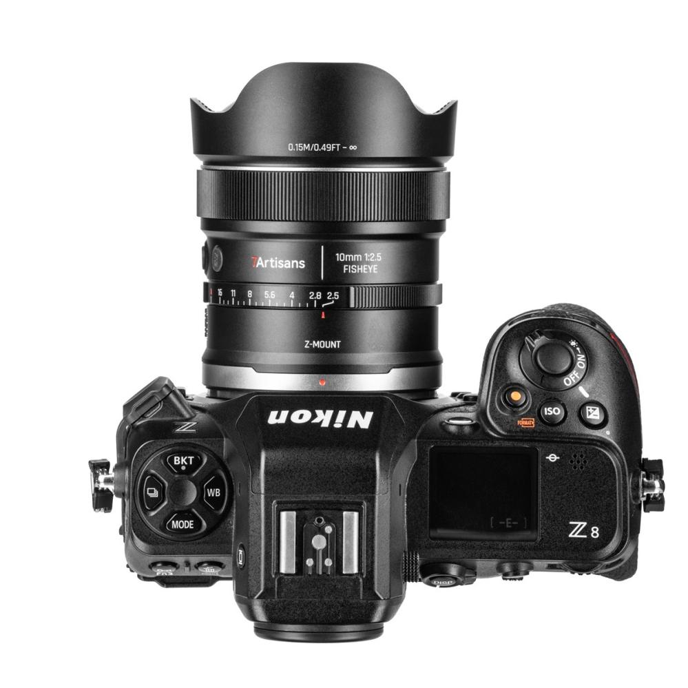  7Artisans AF 10mm f/2.5 MAX kalansilmäobjektiivi Nikon Z:lle Kamda – nopea toimitus ja turvallinen verkkokauppa