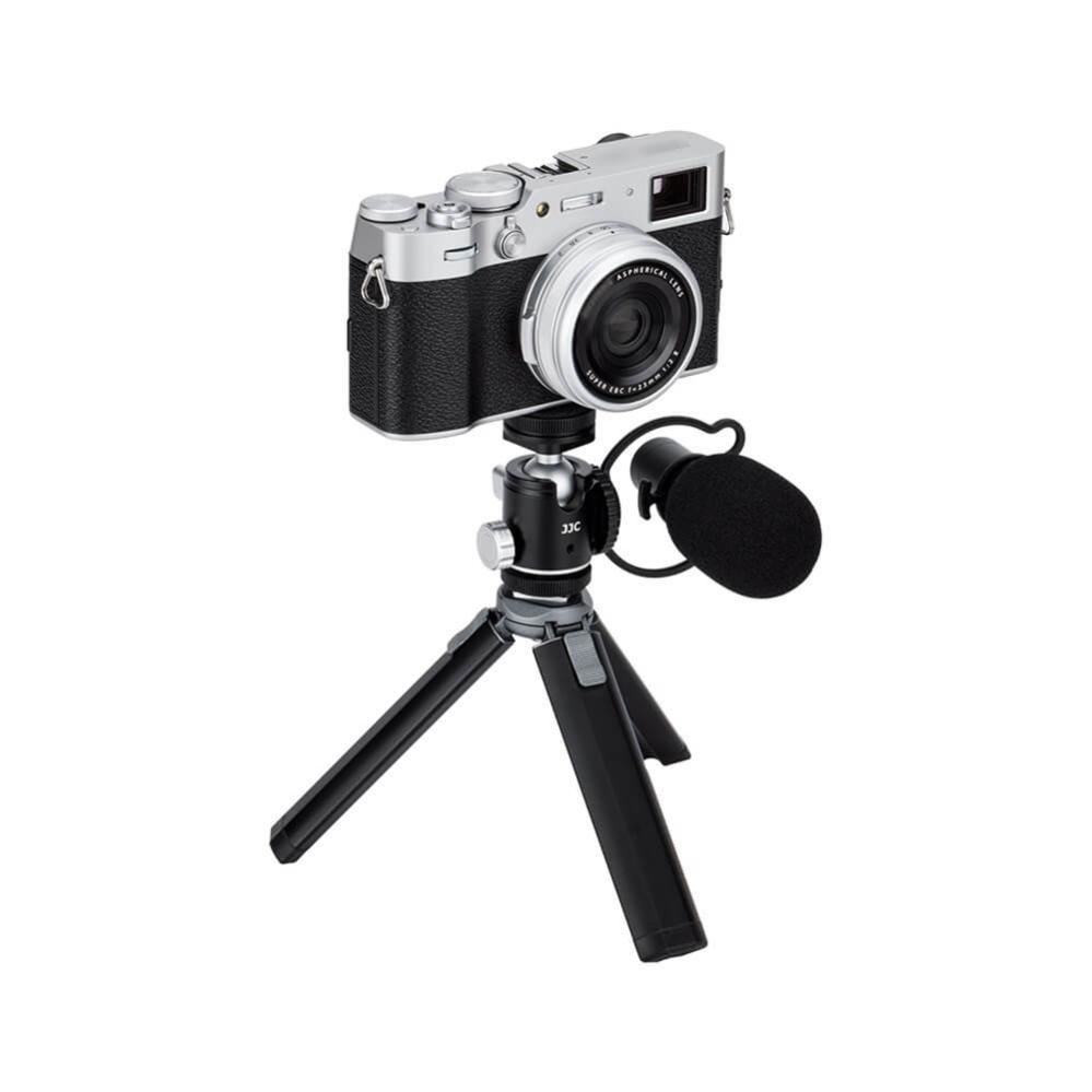  JJC Liten kulled med blixtsko för kamera/bur 1/4-tums gänga