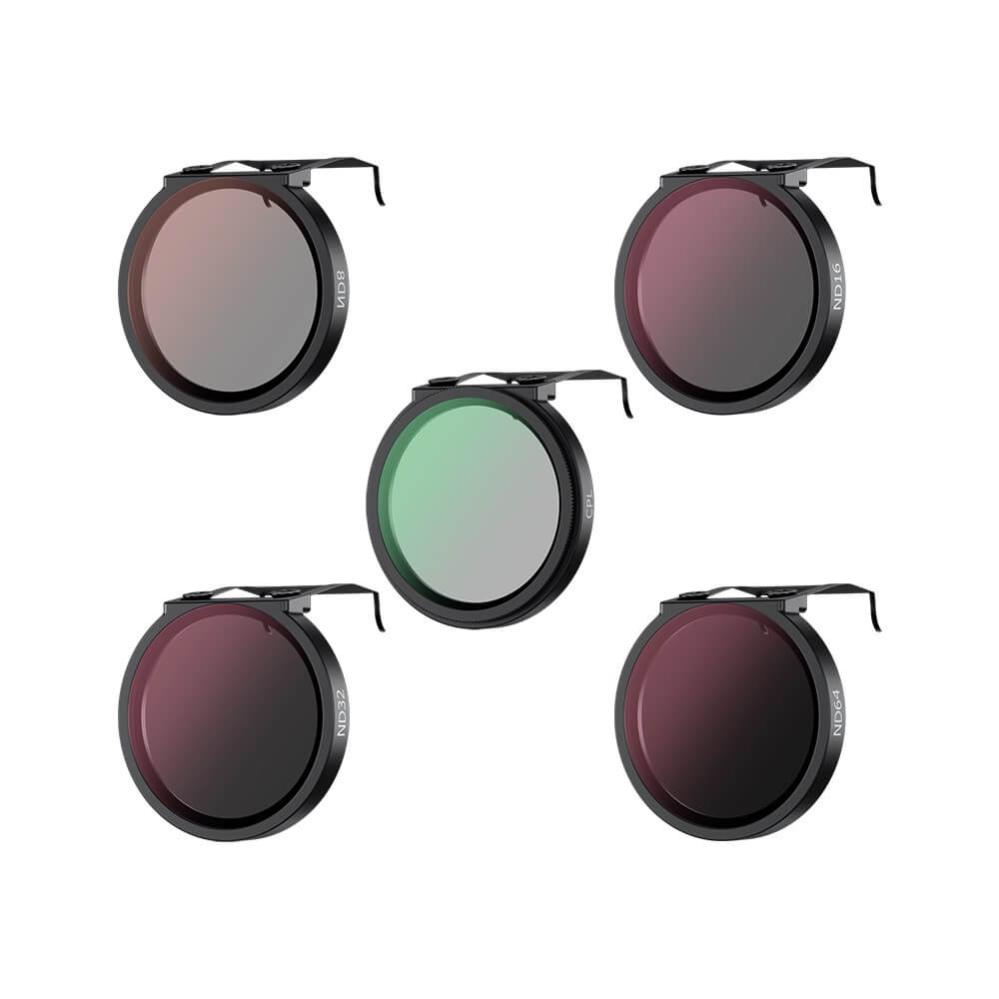  JJC F-DNK5 suodatinsarja DJI Neo:lle – ND8, ND16, ND32, ND64 & CPL