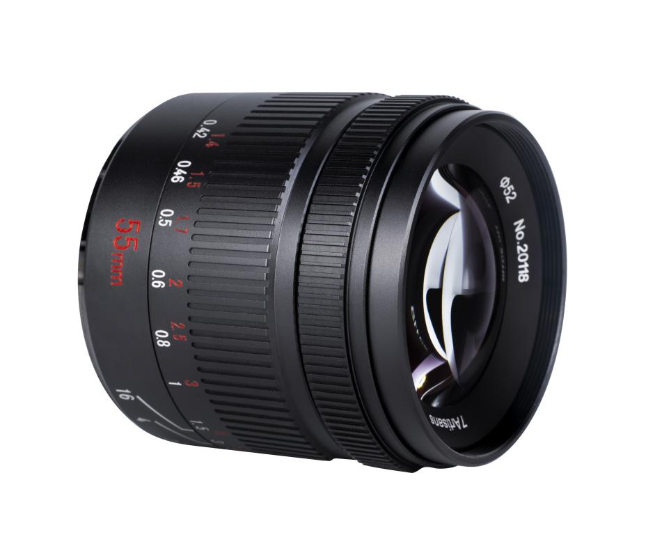  7Artisans 55mm f/1,4 II för Sony E (APS-C)